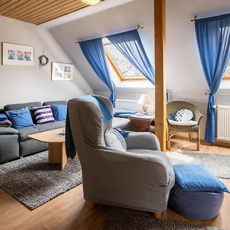 公寓 Ferienwohnung Sonnenblume Krummhörn